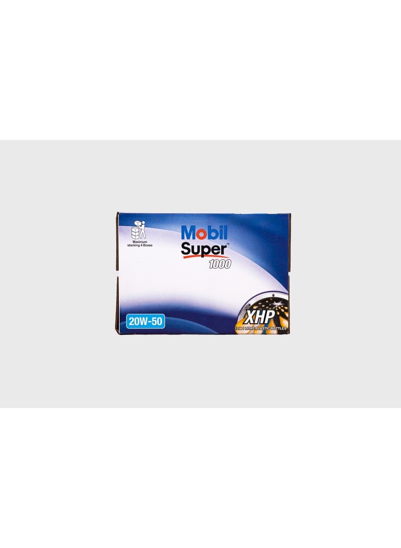 Mobil Super Extra High Performance 20w50 Engine Oil – 12X1L - Image 4